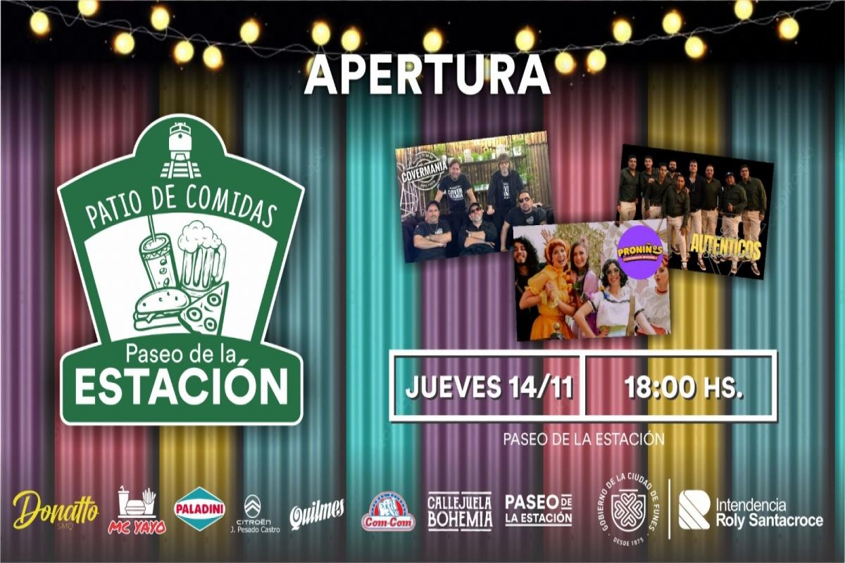 ¡Descubrí El Nuevo Patio De Comidas En El Paseo De La Estación!