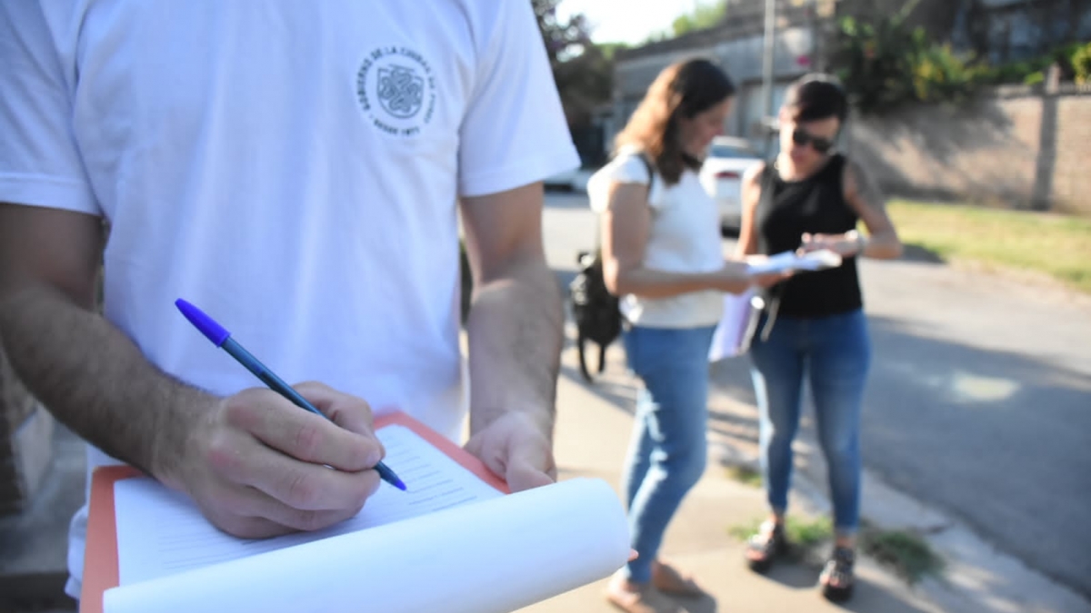 ​Personal municipal visita las viviendas de aquellos que no están inscriptos para comenzar el ciclo lectivo 2023