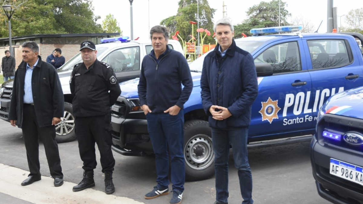 ​Cuatro nuevos vehículos para las fuerzas de seguridad de Funes