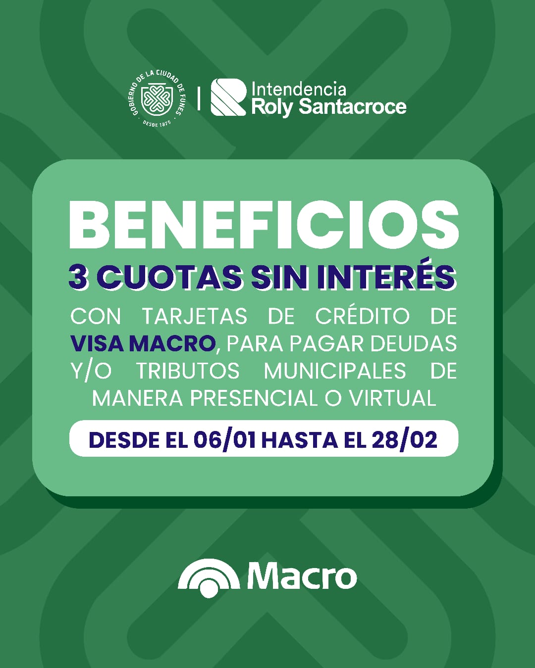 Beneficios hasta 6 cuotas sin interés