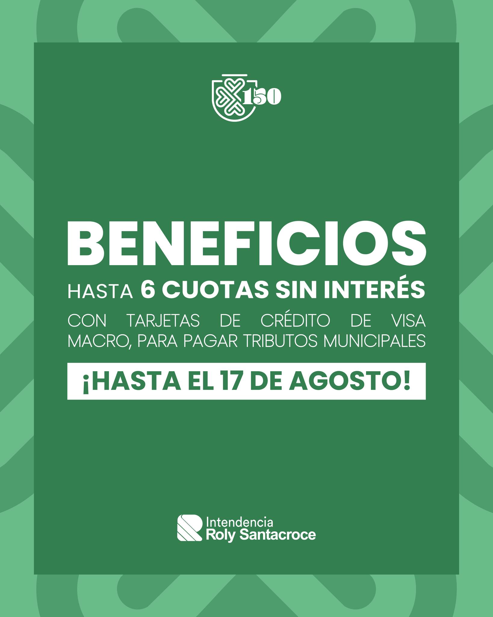 Beneficios hasta 6 cuotas sin interés